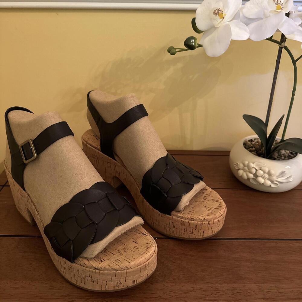 Kork-Ease tatiana sandal in Black Size 11 BNIB Ready To Ship.